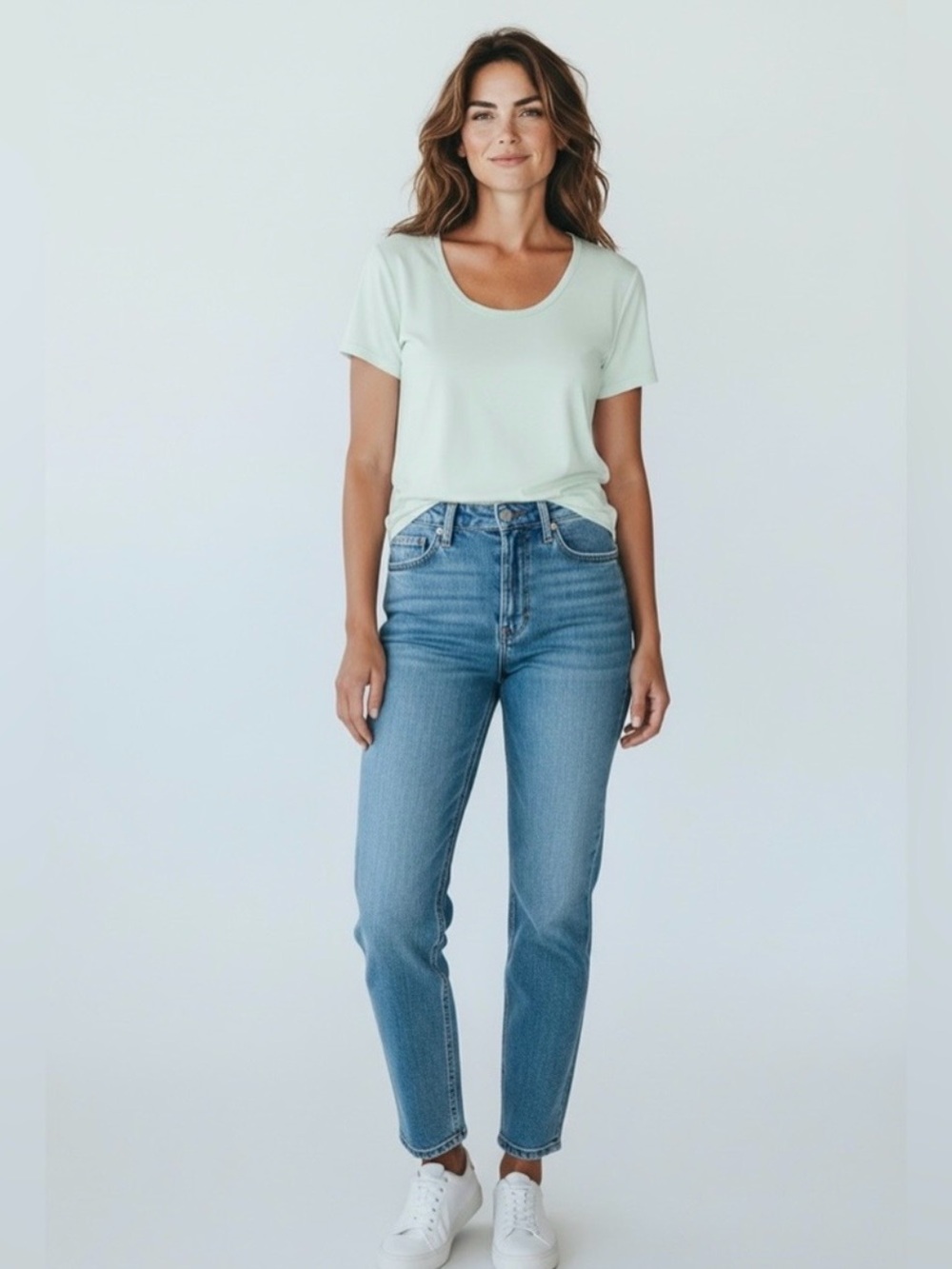 Loft Short Sleeve Blouse // Blue // XS